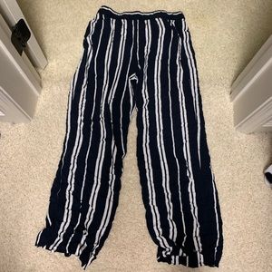 striped h&m pants